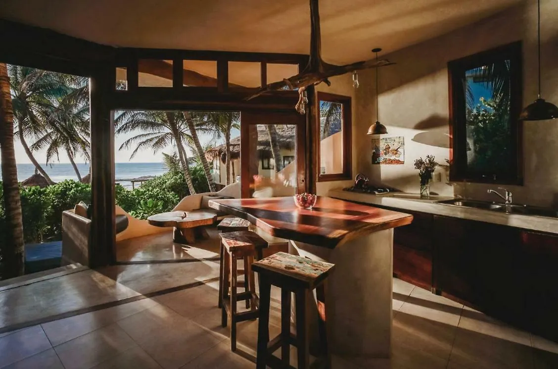 Beautiful House On Beach Zone トゥルム 0*,  メキシコ