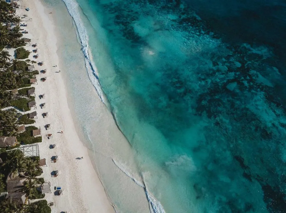 ヴィラ Beautiful House On Beach Zone トゥルム メキシコ